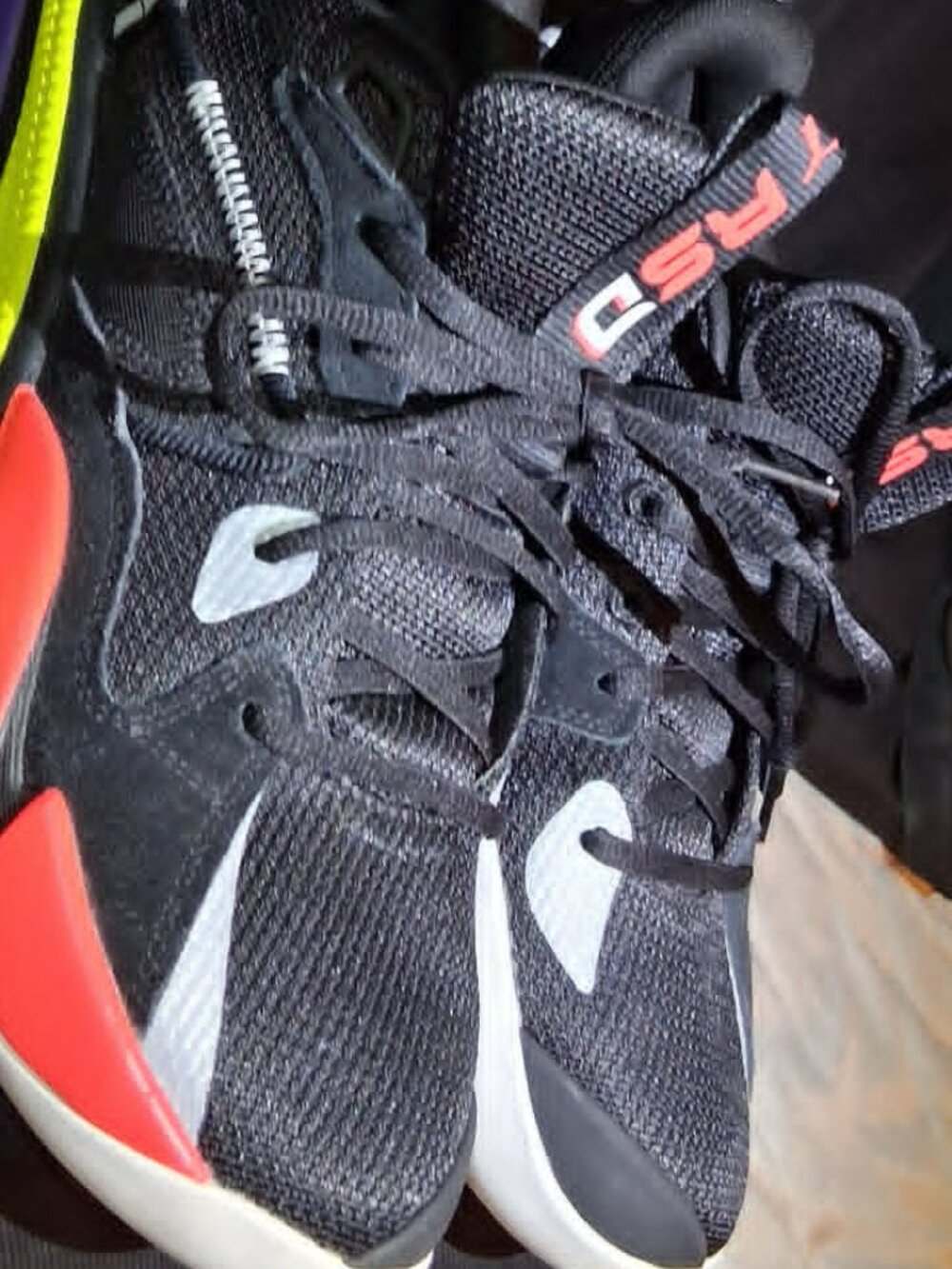 PUMA RS-Dreamer J. Cole Black Multi Basketball Shoes Men's Size 8.5 Sneakers